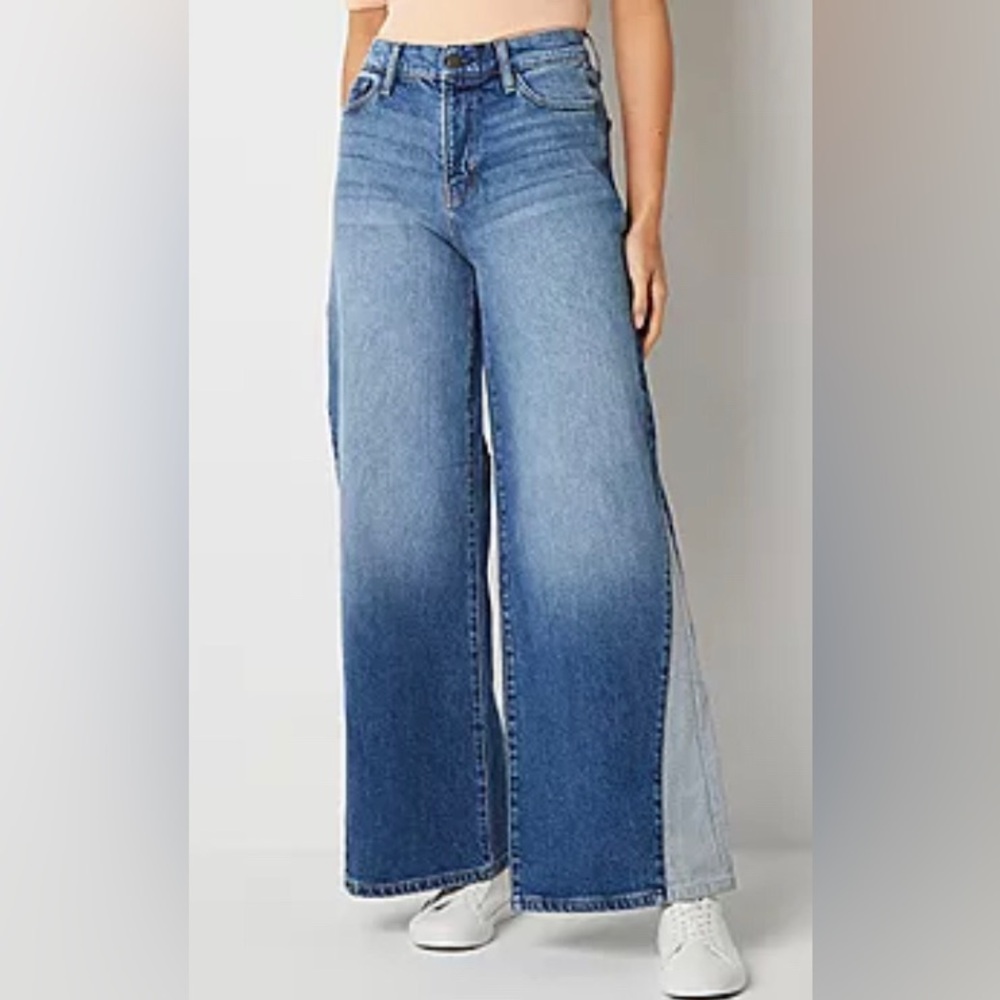 NEW a.n.a High Rise Wide Leg Jean Remix 12 - Picture 3 of 11